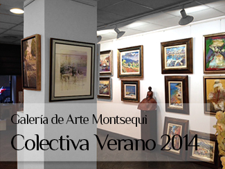 Galera MONTSEQUI en su Colectiva de Verano 2014